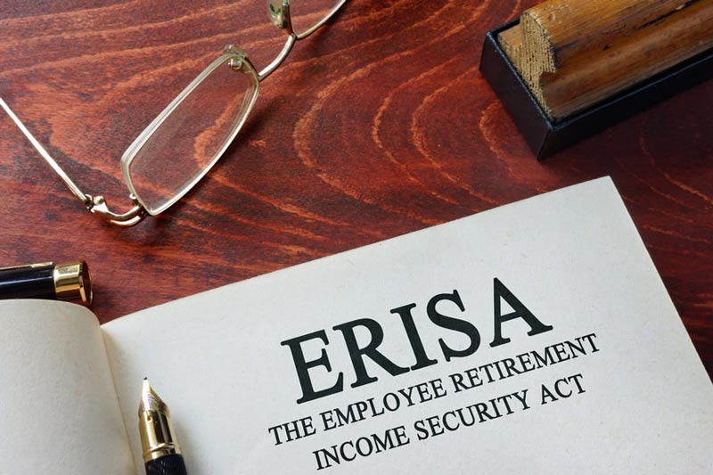 A example photo of an ERISA Act document